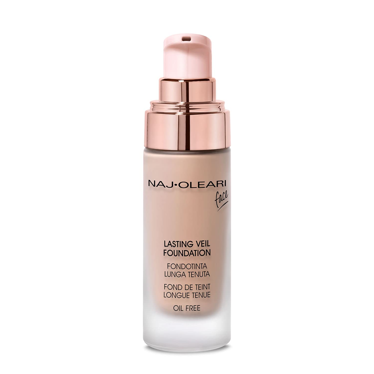 Naj Oleari Lasting Veil Foundation Natural Beige 03 Likit Fondöten 20 ml