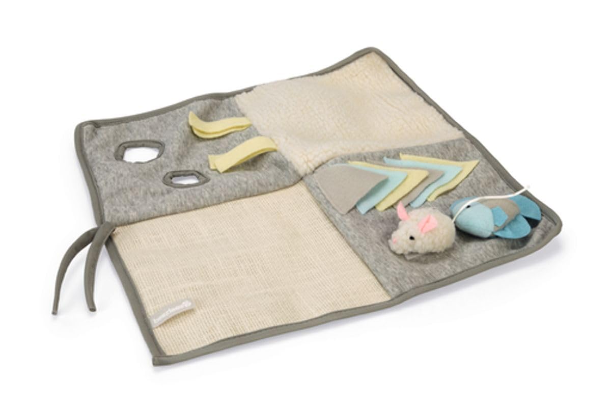 Beeztees K BZ Kitten Weezy oyun parkı, gri, 40 x 40 cm