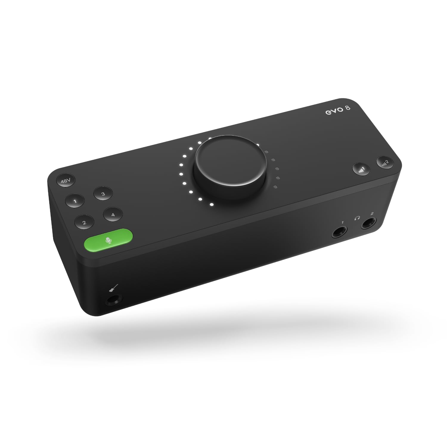 Audient EVO8, EVO 8 USB ses arabirimi ses kartı müzik üretimi için (4 in / 4 out USB ses arayüzü, 48 Volt Phantom besleme, 4 mikrofon preamp, loopback, Windows/Mac/iOS)