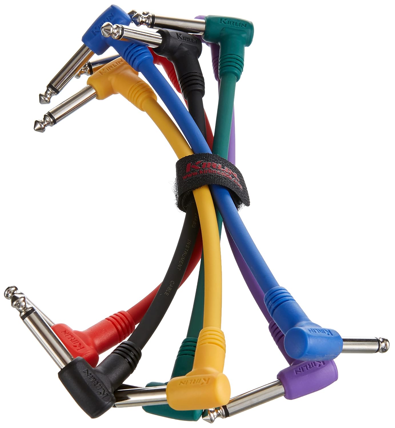 Kirlin 15cm. Gitar Pedal Ara Kablosu Seti (6 Adet)