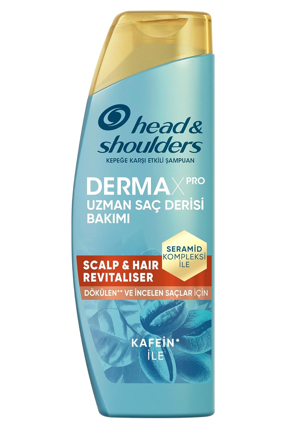 Head & Shoulders DermaXPRO Scalp & Hair Revitaliser Dökülme ve Kepek Karşıtı Şampuan Kafein ve Seramid ile 300ml