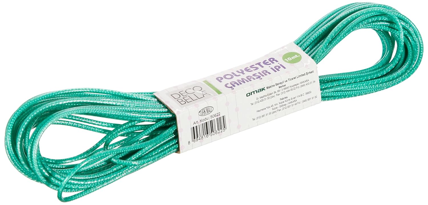 DecoBella 10 Mt. Polyester Çamaşır İpi