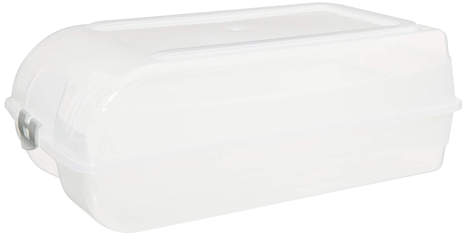 DecoBella 50817 Bay Ayakkabı Koruma Kutusu, Şeffaf, 37.5 x 21 x 13.5 cm