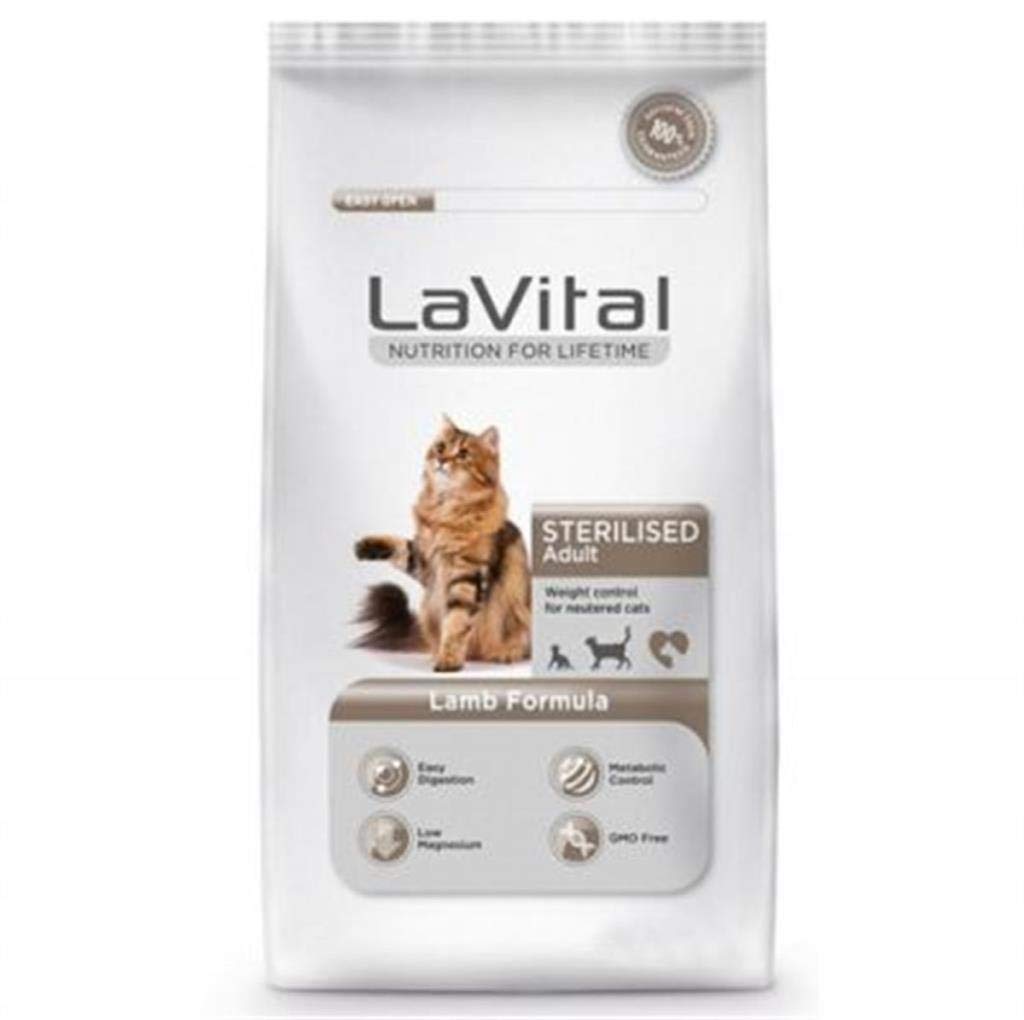 LaVital Kuzulu Kısırlaştırılmış Kedi Maması 12 kg