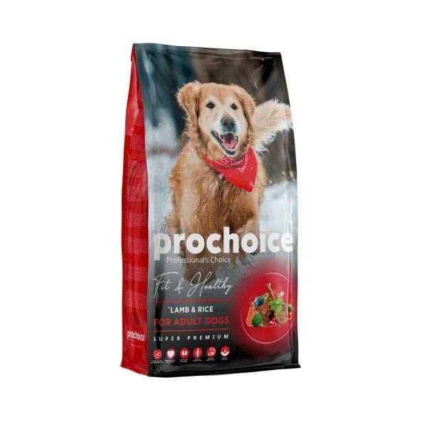 Prochoice Fit & Healthy, Yetişkin Köpekler İçin, Hipoalerjenik, Kuzu Etli ve Pirinçli Kuru Mama, 3 kg