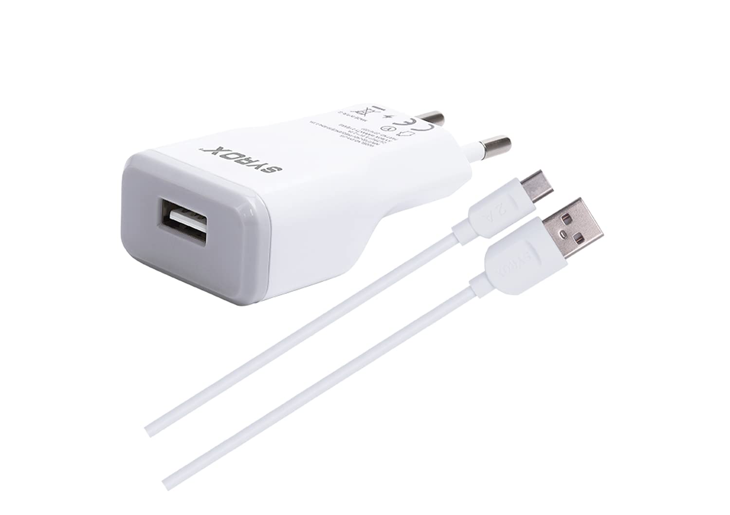 Syrox J28 2.0 Mah Type-C Şarj Aleti, Standart