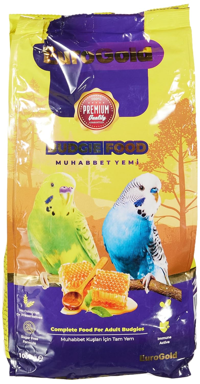 EuroGold Ballı ve Meyveli Muhabbet Kuşu Yemi, 1 Kg