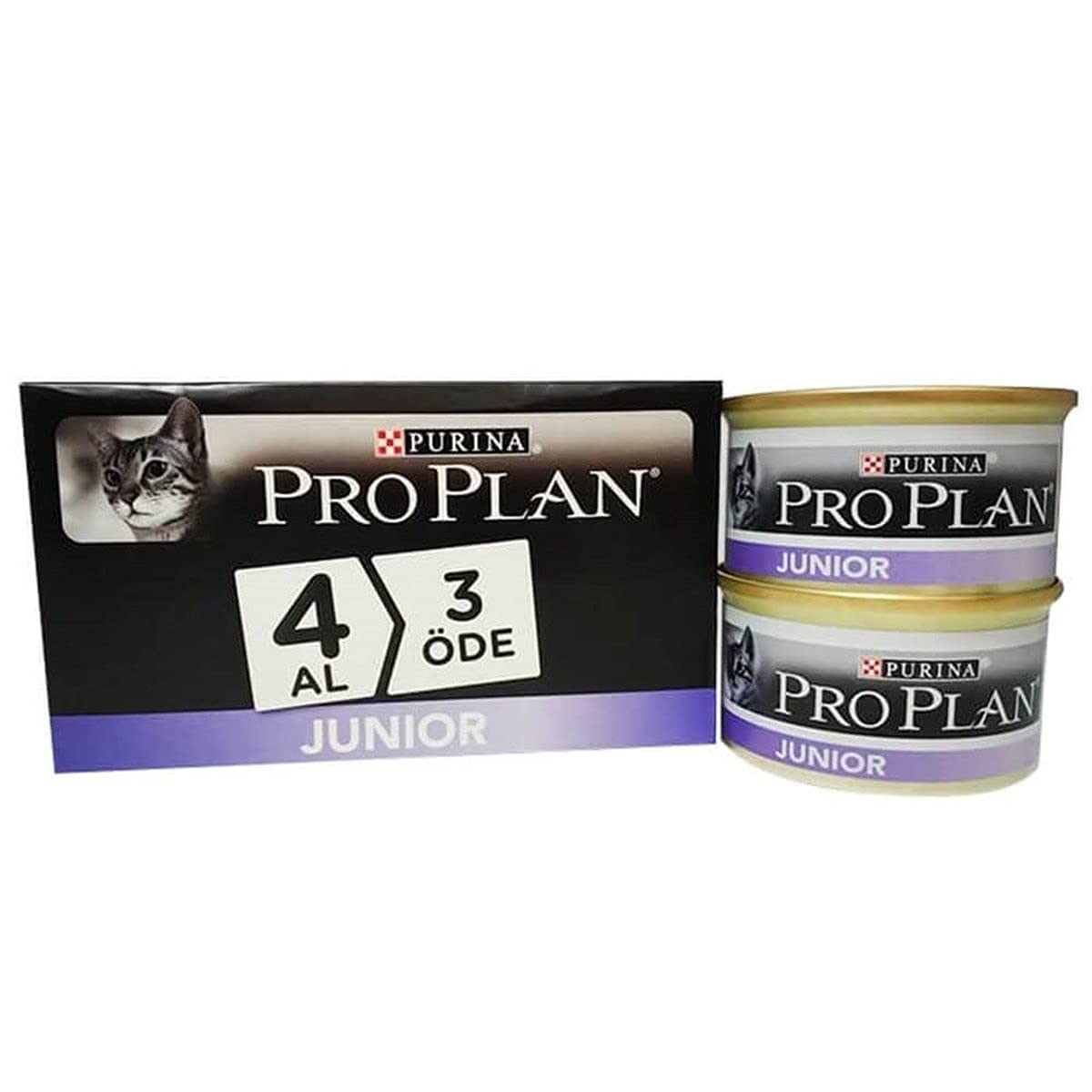 Pro Plan Proplan Junior Tavuklu Yavru Kedi Konservesi 85 Gr 4 AL 3 ÖDE