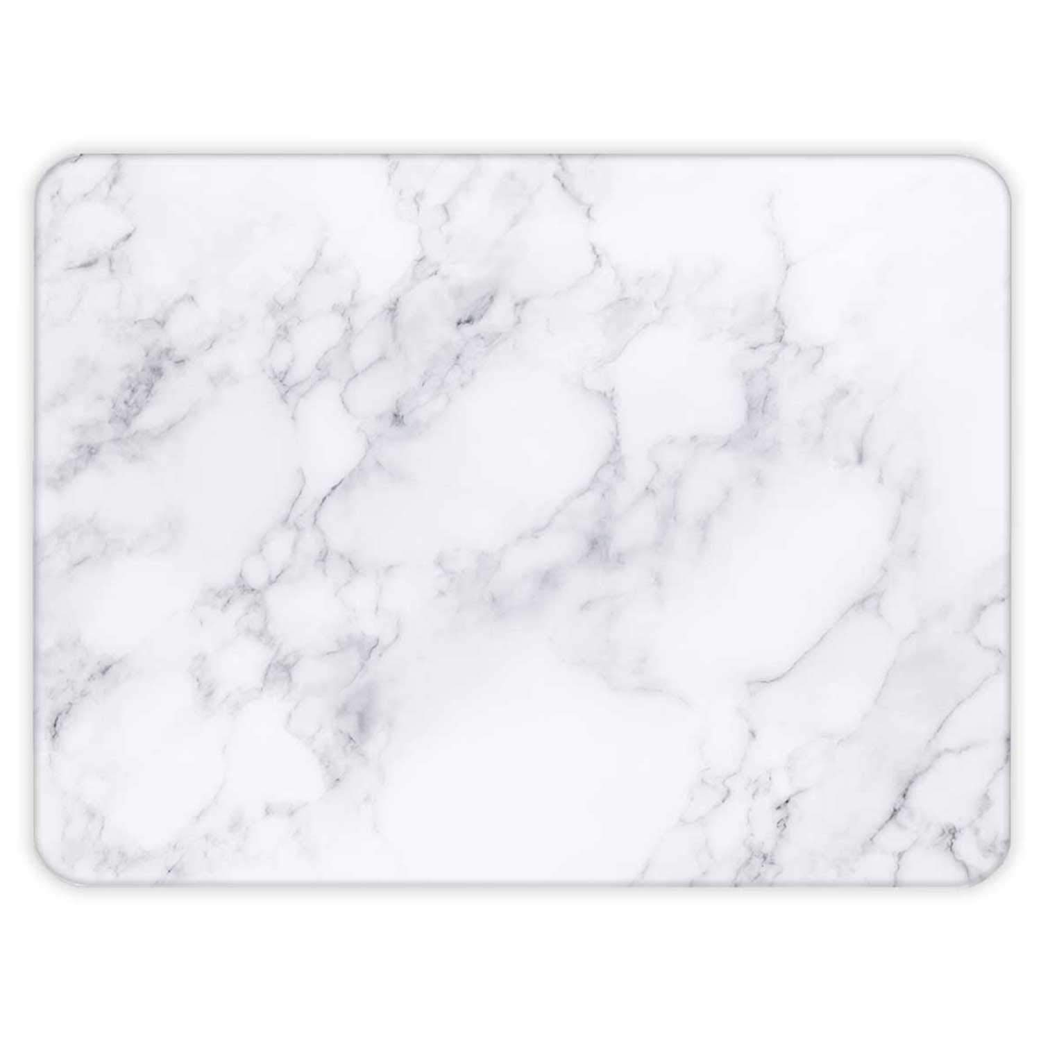 Decorita 10011503221 Klasik Mermer Görünümlü Cam Kesme Tahtası, 30cm x 40cm
