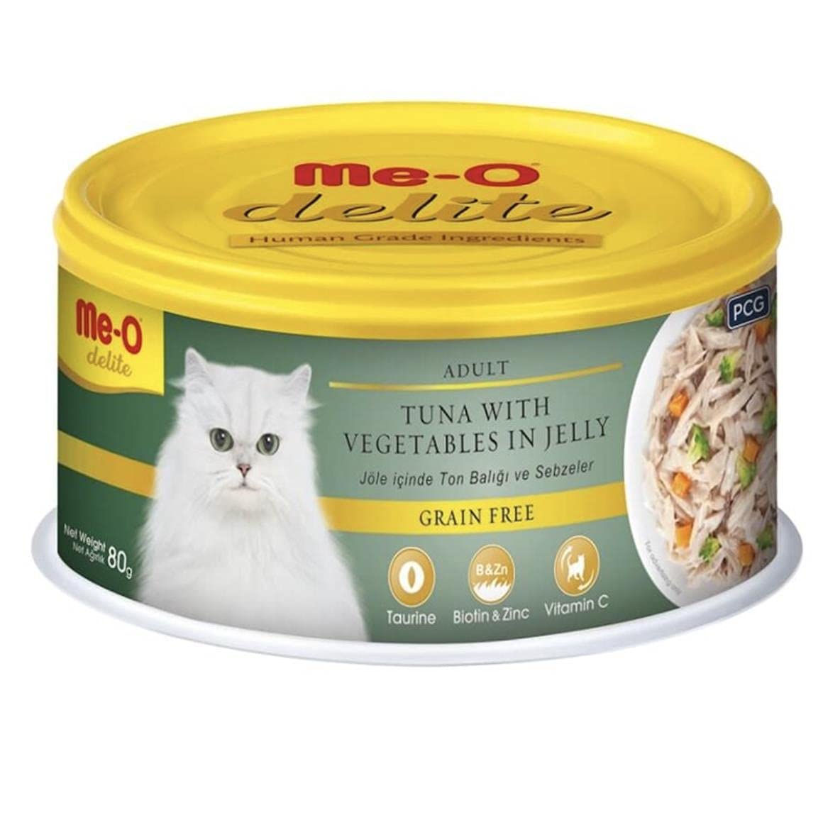 Meo Delite Ton Balığı Sebze 80 gr