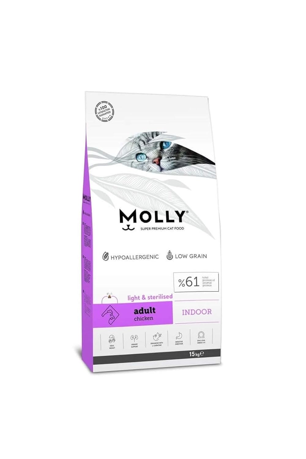 Molly Sterilized Tavuklu Kedi Maması 15 Kg
