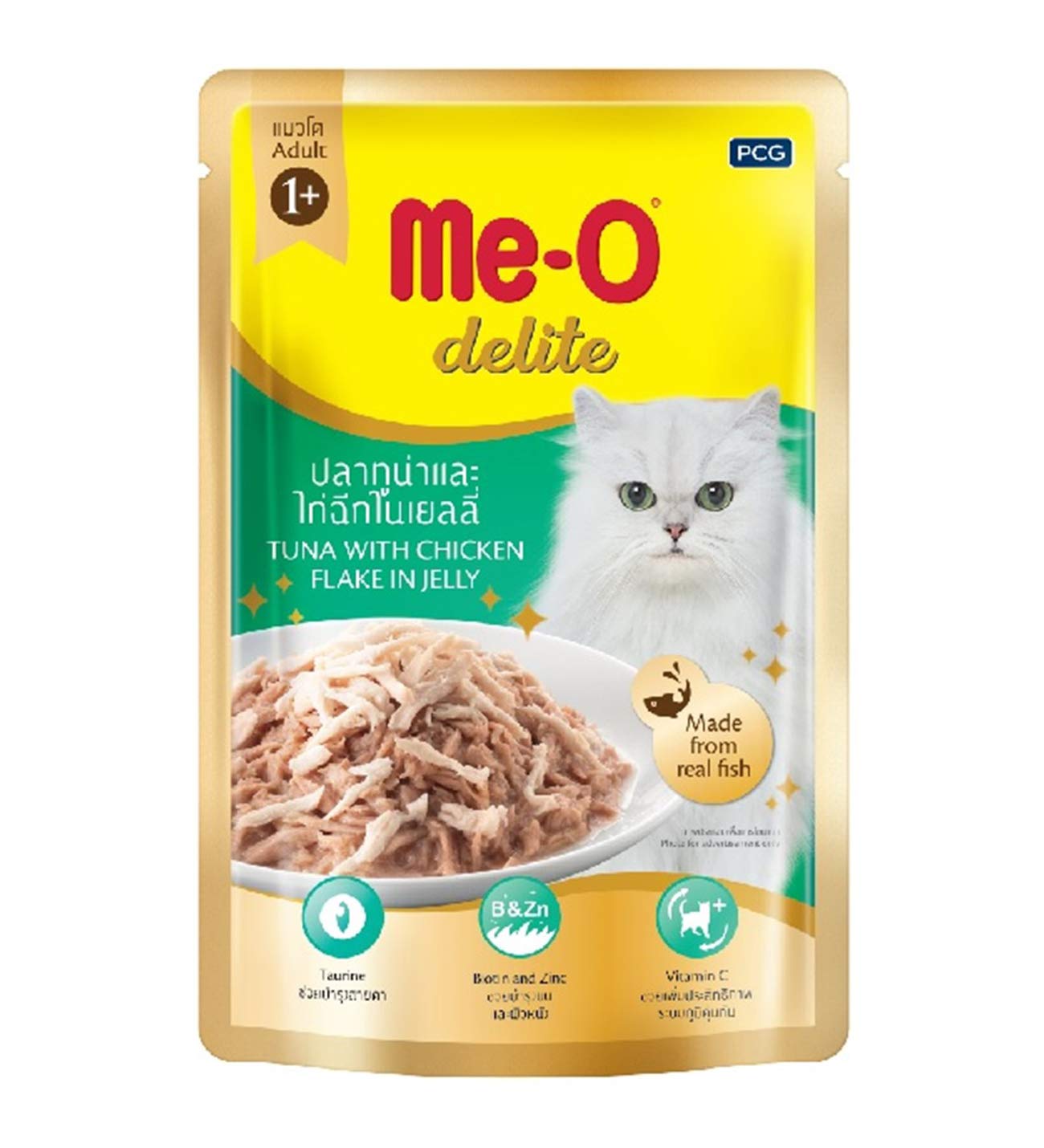 Me-O Delite Tavuk & Ton Balığı Jöle, 70 gr
