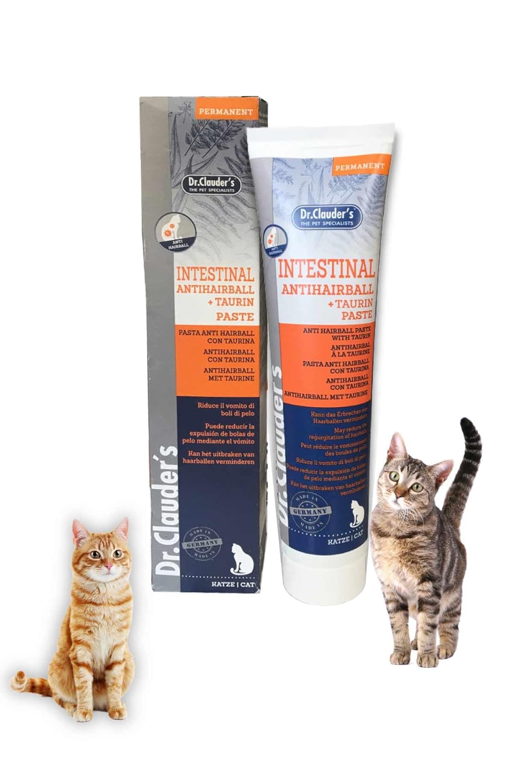 Dr. Clauder's Anti Hairball Tüy Yumağı Kontrol Kedi Macunu 100 g