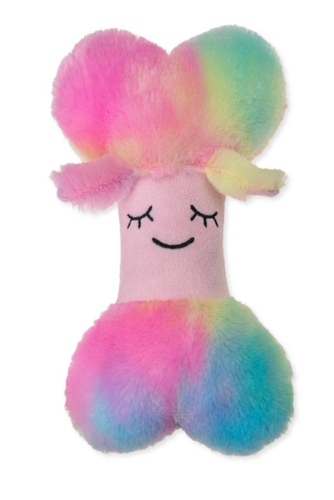 Karlie Peluş Oyuncak Kemik 22x12x6cm Gökkuşağı