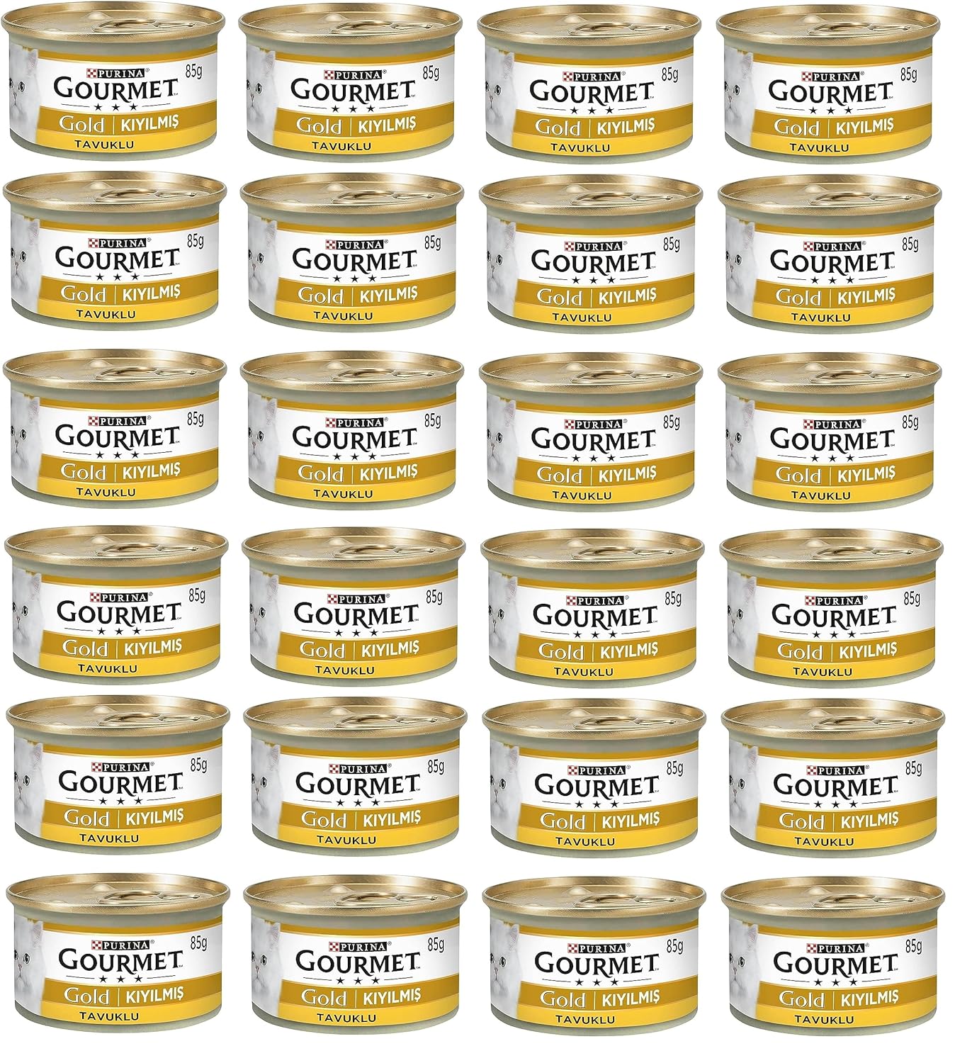 Gourmet Gold Kıyılmış Tavuklu Yaş Kedi Maması 85 Gr X 24 Adet