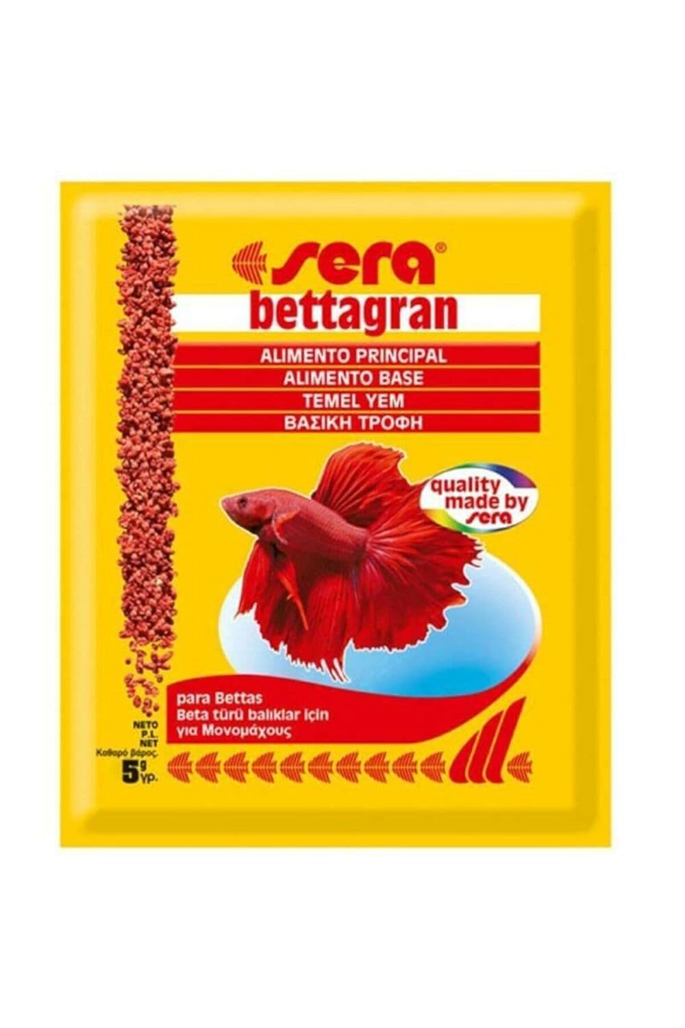 Sera Bettagran Beta Balığı Yemi 5 Gr
