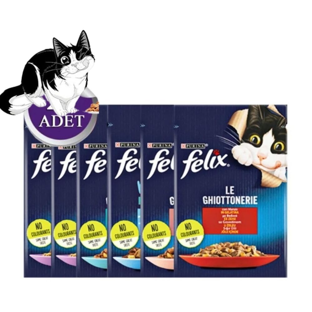 Pro Plan Felix Yaş Mama Karışık Set 28 Adet (Original)