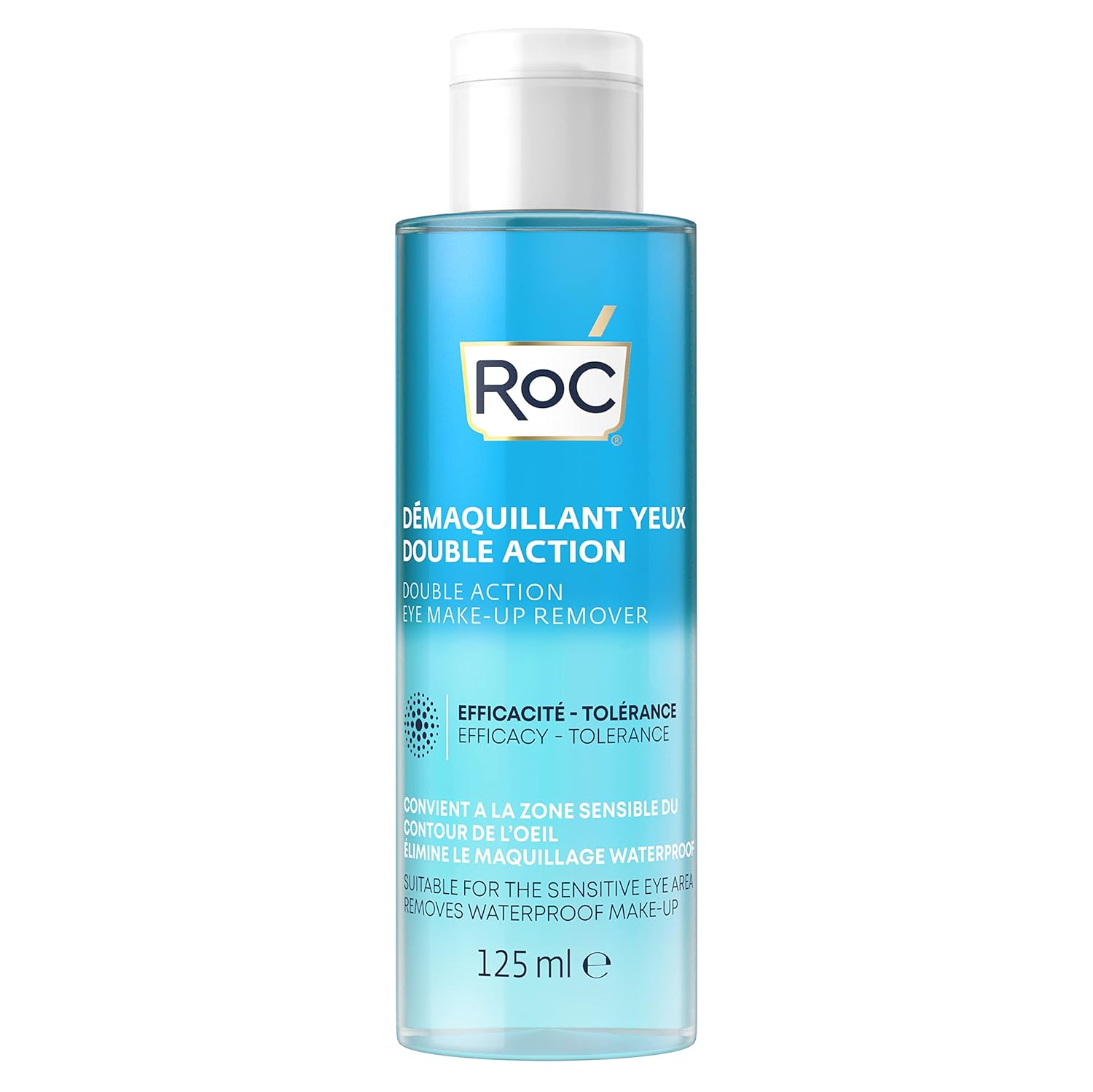 RoC Double Action Eye Make Up Remover Çift Etkili Göz Makyaj Temizleyici 125 Ml