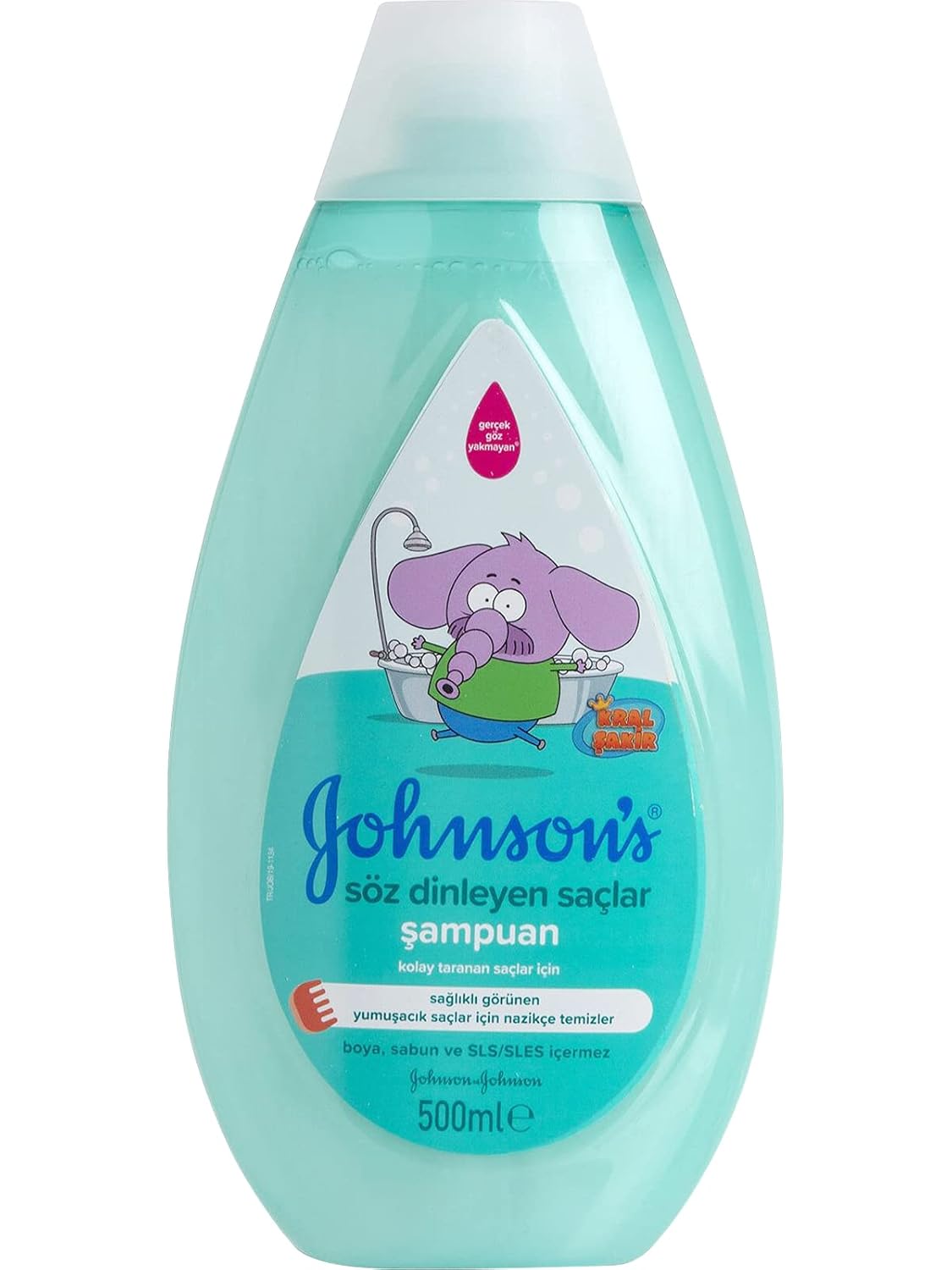 Johnson's Baby Kral Şakir Söz Dinleyen Saçlar Şampuan 500 ml