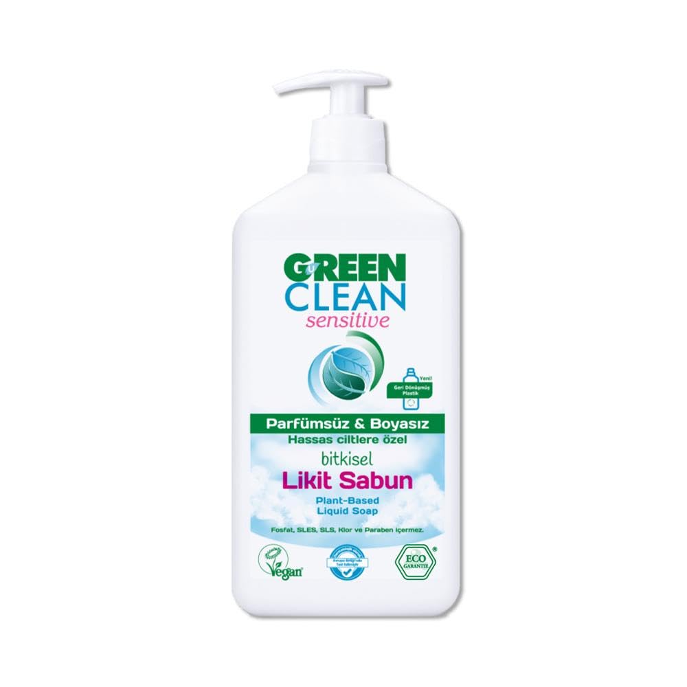 Green Clean Sensitive Likit Sabun 500 ml