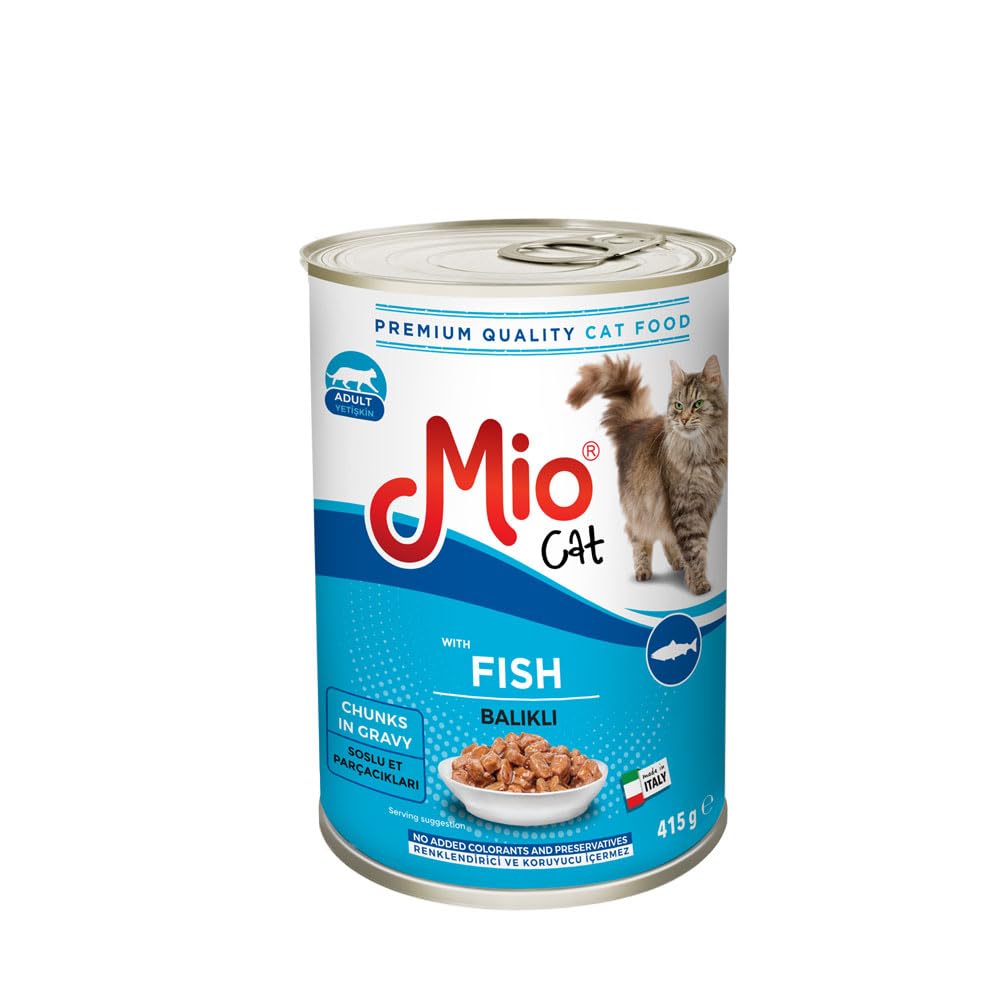 Mio Balıklı Kedi Konservesi 415 g x 24 adet
