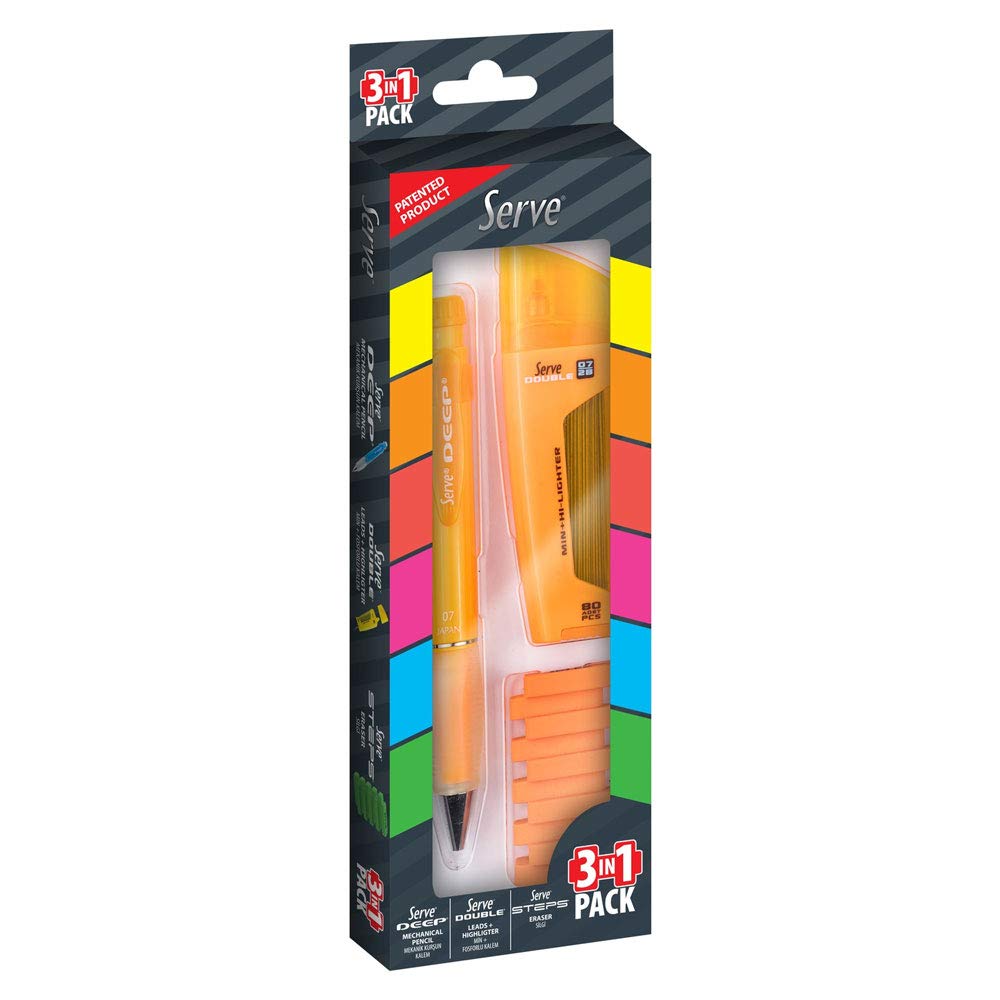 Serve Deep & Dbl-Fos Klm & Steps Silgl 07 Trn 3lu