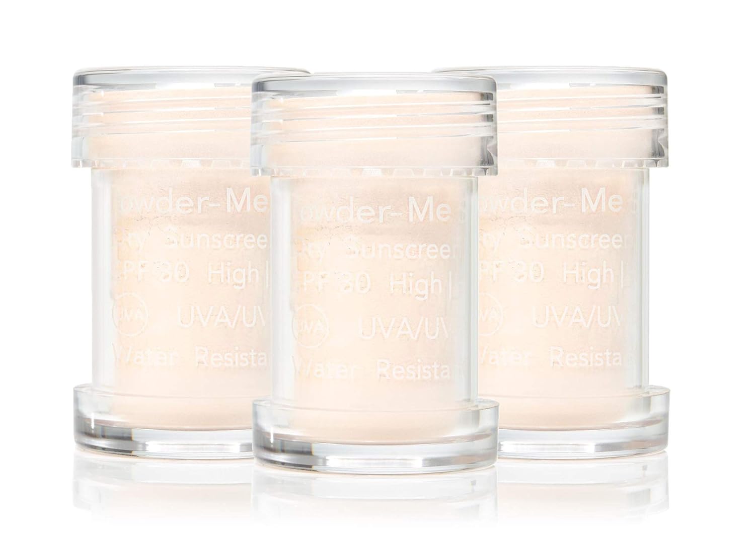 Jane Iredale Pudra-Me SPF30 Kuru Güneş Koruyucu, Yedek 3 paket