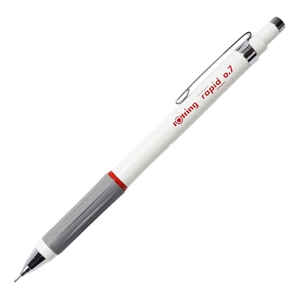 Rotring Rapid Versatil, Gizli Uçlu Kalem 0.7 mm, Beyaz