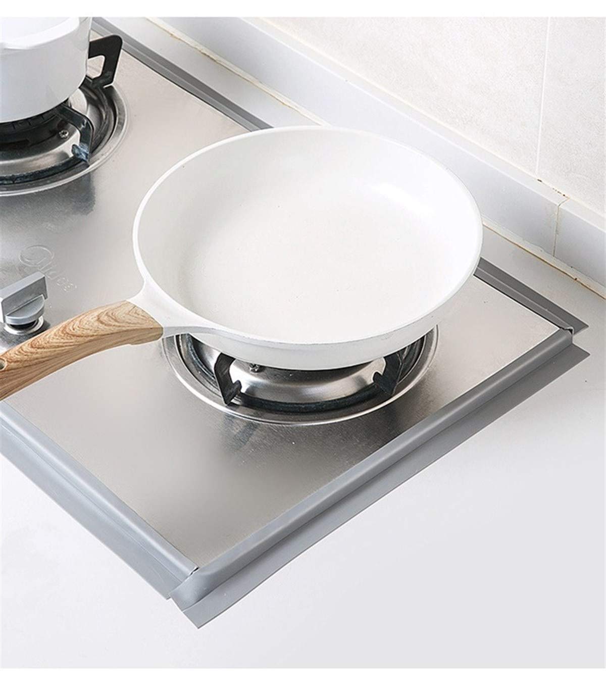 BUFFER® Gri Su Sızdırmaz Banyo Mutfak Lavabo Küvet İzolasyon Şerit Bant