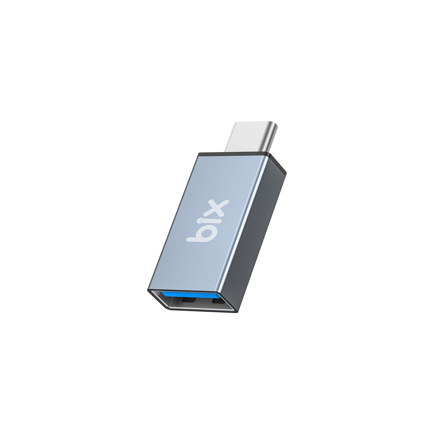 Bix ADP-01 Type-C - USB Adaptör, Type-C Erkek – USB 3.0 Dişi Adaptör MacBook Pro 2021 iMac iPad Mini 6/Pro MacBook Air 2022 ve Diğer Type-C Cihazlarla Uyumlu