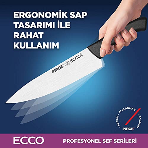 Pirge 35194 Ecco Şef Çantalı Bıçak Seti 6 Parça, Standart