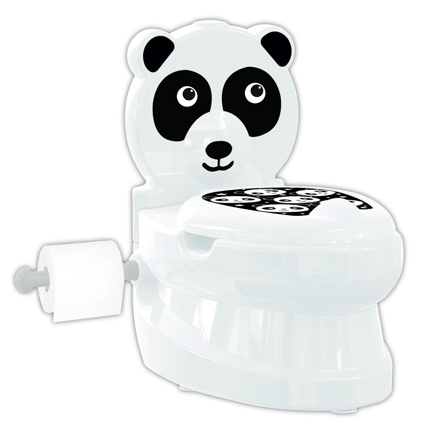 Pilsan Panda Eğitici Lazımlık Educational Potty Tuvalet Siyah