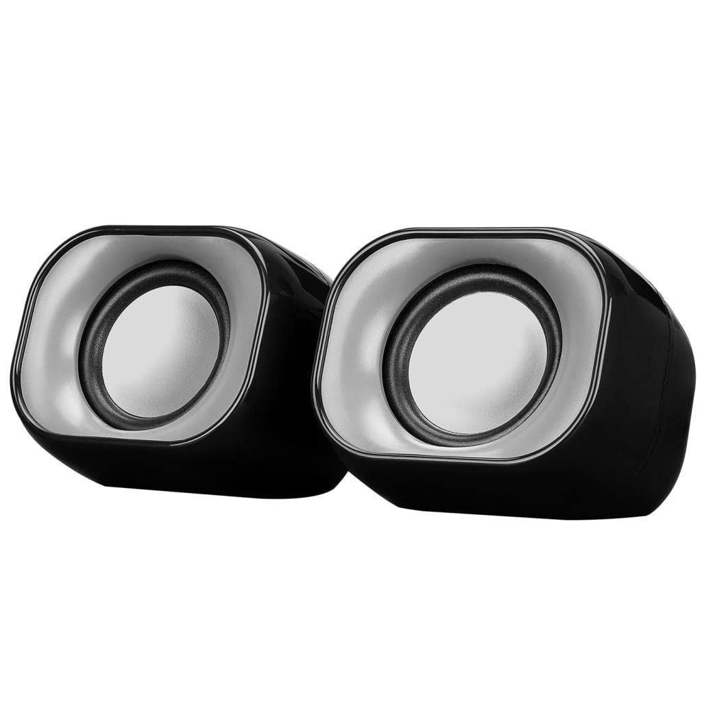 HP DHS-2111 2.0 Mini Taşınabilir Multimedya Speaker Hoparlör, Siyah