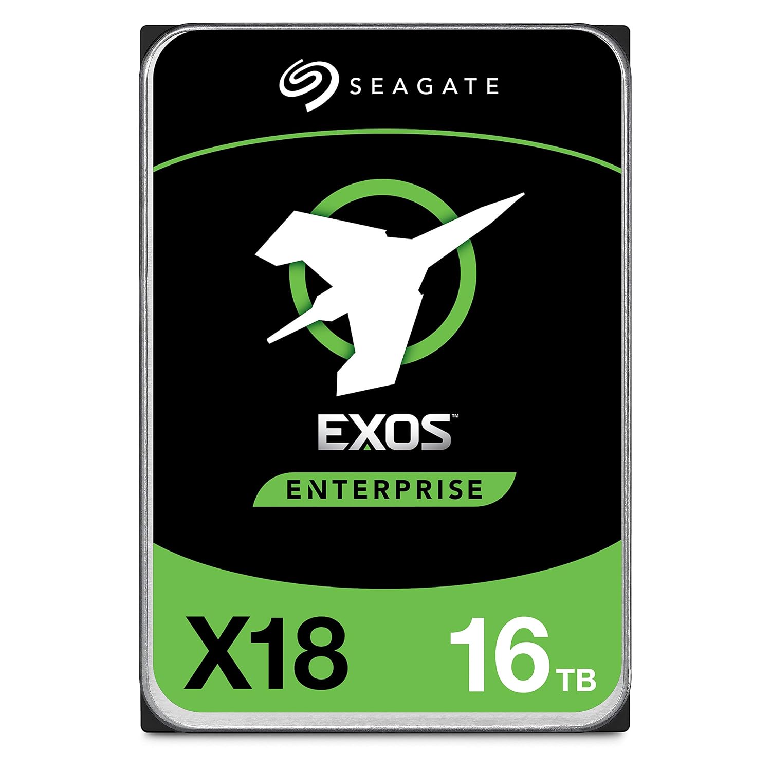 Seagate Exos X18, 16 TB, Kurumsal Dahili Sabit Disk, SATA, CMR 3.5", Hiper Ölçek SATA 6 Gb/s, 7200 RPM, 512e, 4 KB FastFormat Düşük Gecikme, Gelişmiş Önbellek (ST16000NM000J)