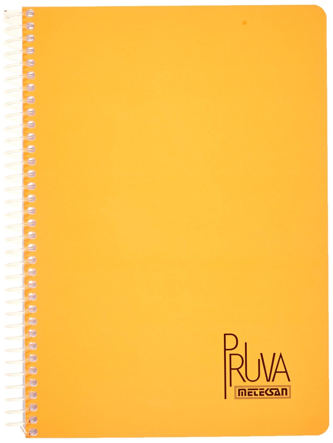 Meteksan Pruva A4 Pet Spiralli Karton Kapaklı Defter 144 Yaprak - Çizgili - Yeşil