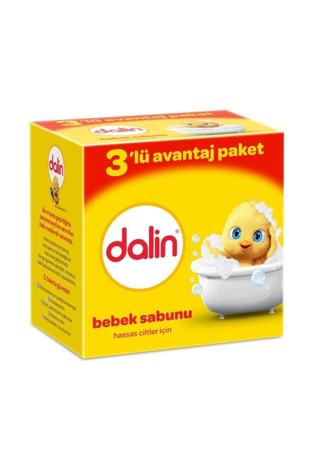 Dalin 3'lü Paket Katı Sabun (3 * 100 Gr)