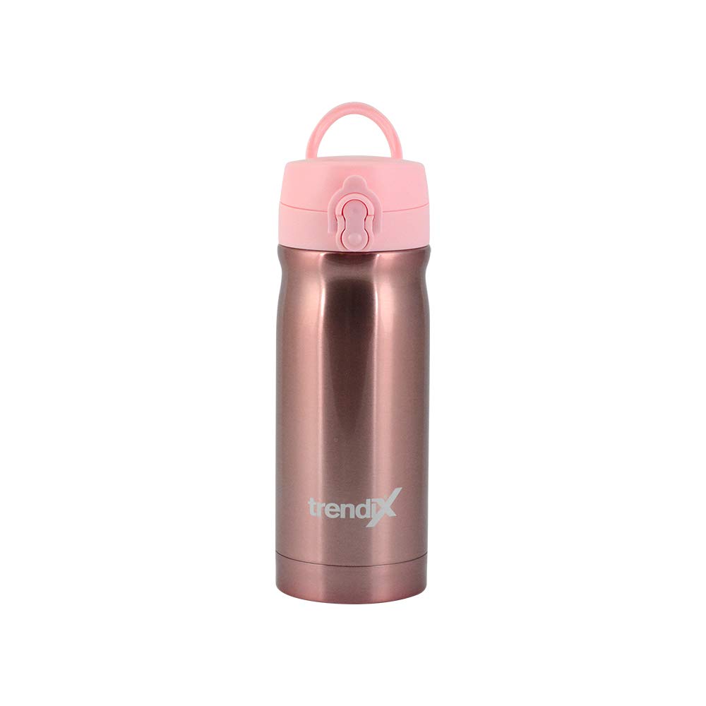 TRENDİX ÇELİK İÇLİ MATARA 350ml PASTEL PEMPE