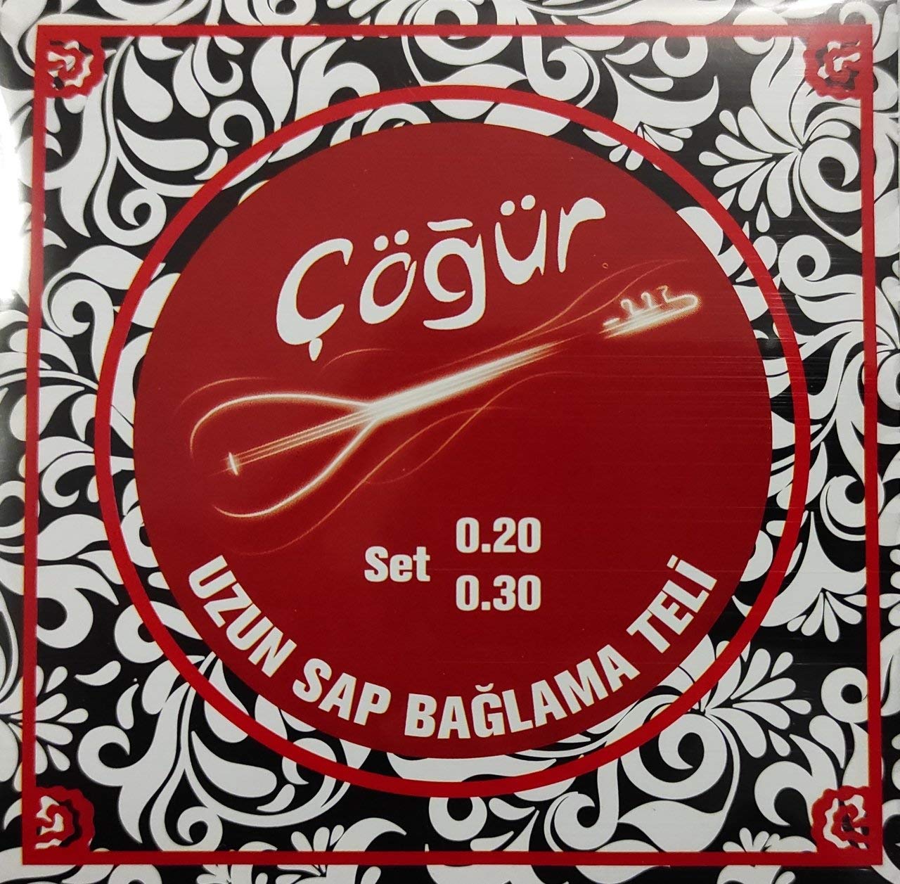 MARIA Çöğür CGR20 Uzun Sap Saz Teli 0.20 Takım Bağlama Teli