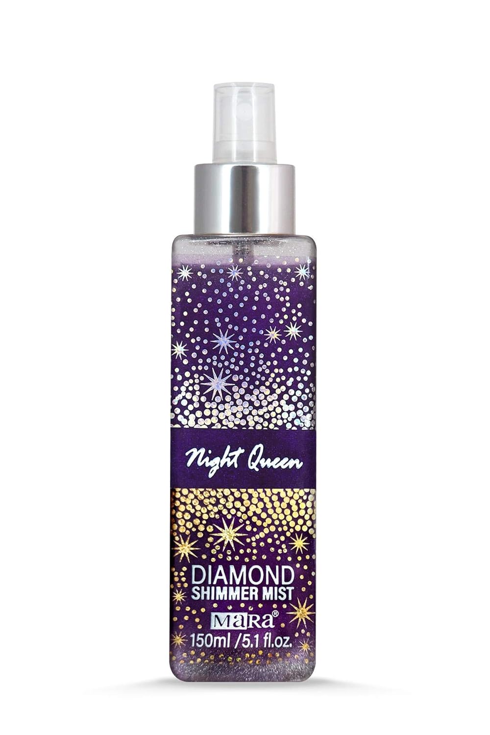 Mara Kozmetik IMM212.267 Night Queen Diamond Shimmer Mist Vücut Spreyi Silver