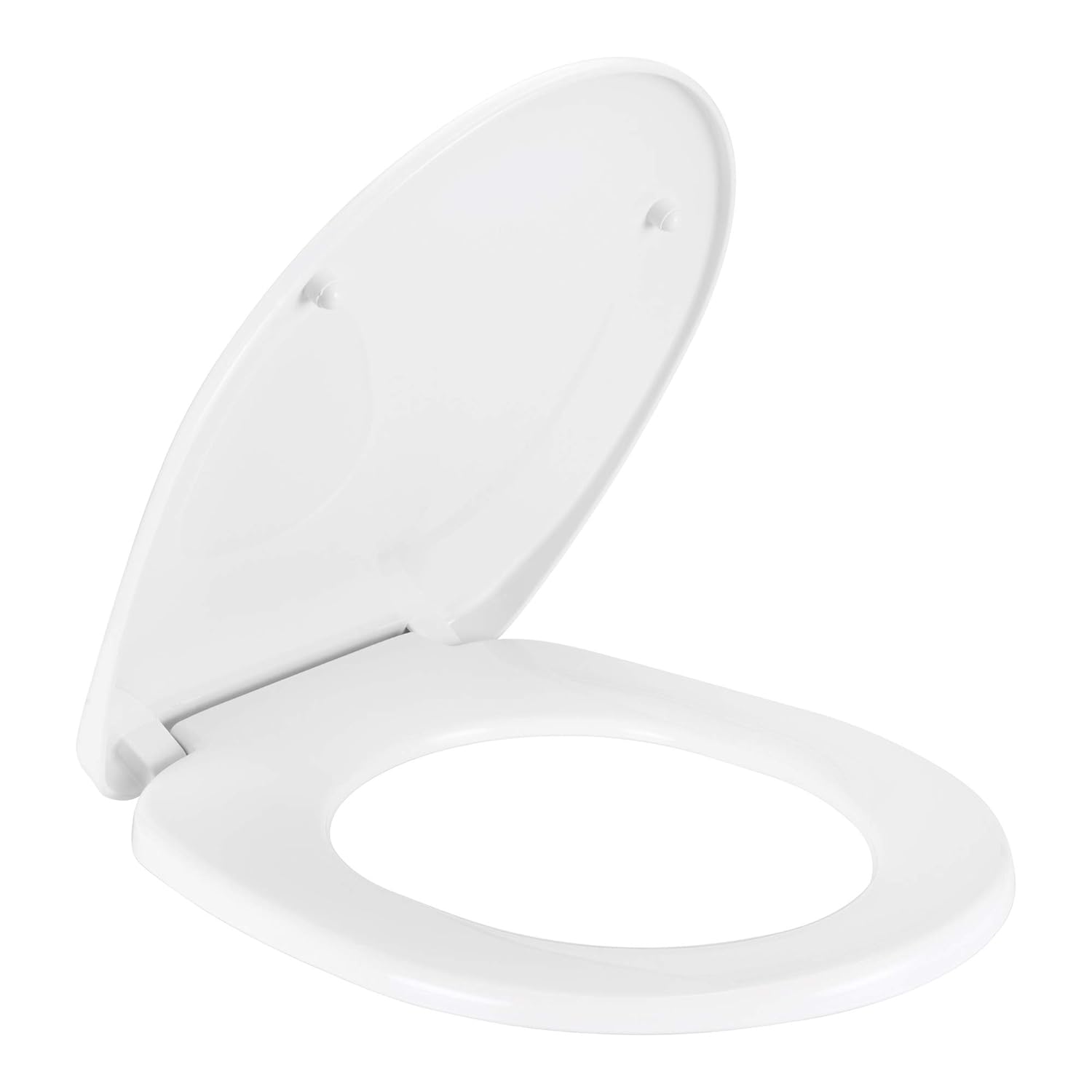 VitrA S20 Round Klozet Kapağı 109-003-909, Yavaş Kapanır, Kolay Sök-Tak, Oval, Beyaz, Alttan Sıkmalı
