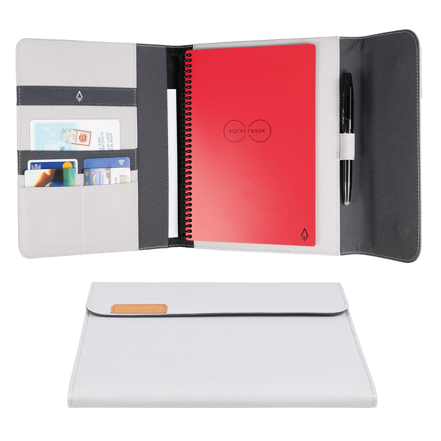Rocketbook Kapsül 2.0 Folyo Kapak, Çekirdek, Panda ve Füzyon için -%100 Geri Dönüştürülmüş PET Plast