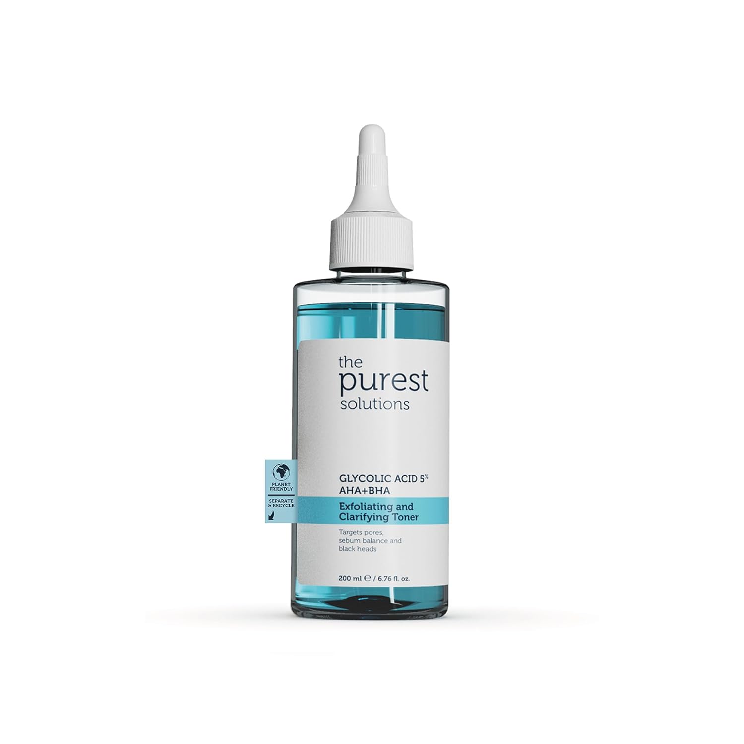 The Purest Solutions, Canlandırıcı ve Gözenek Sıkılaştırıcı Tüm Ciltler için Glikolik Asit Tonik 200 ml