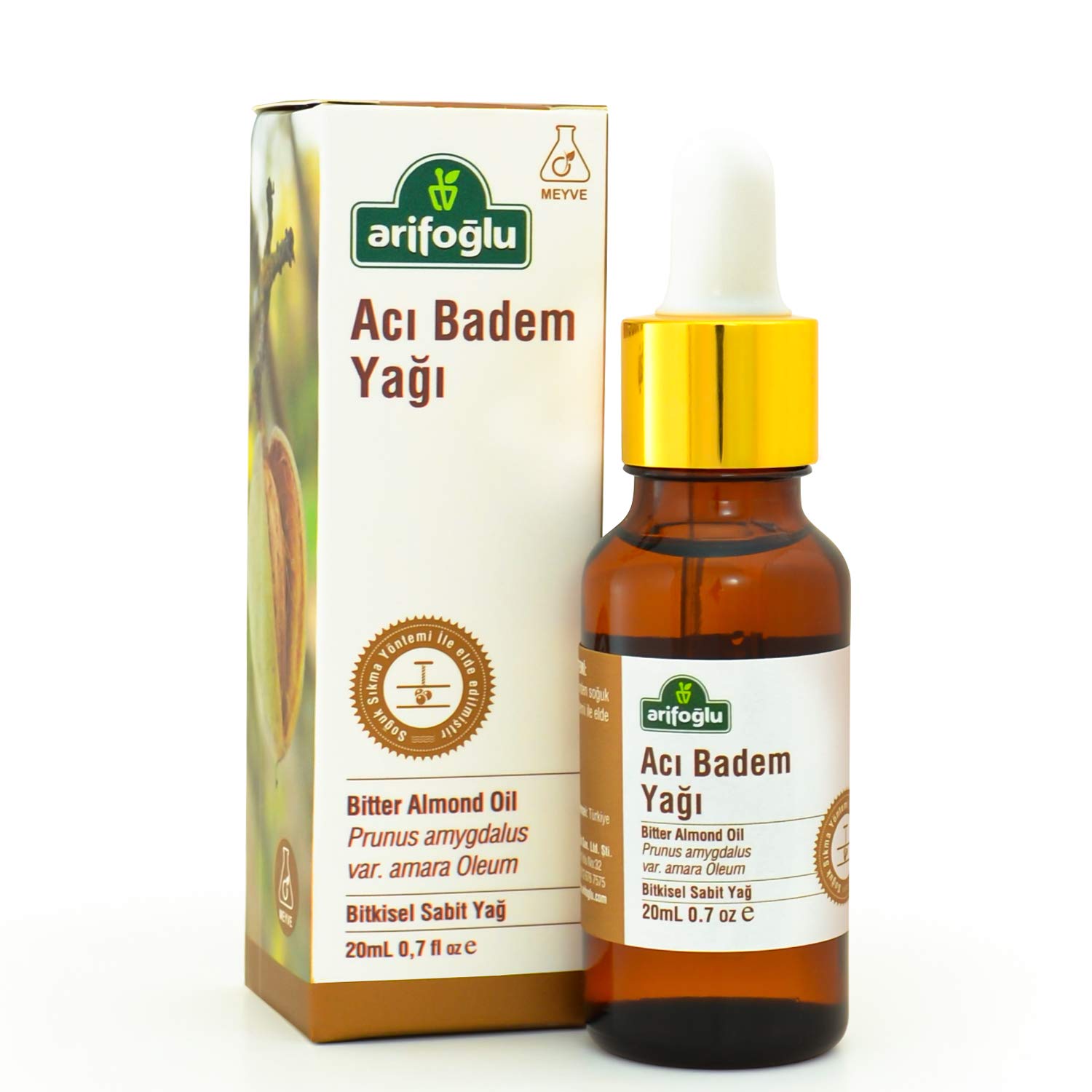 Arifoğlu Acı Badem Yağı 20 ml