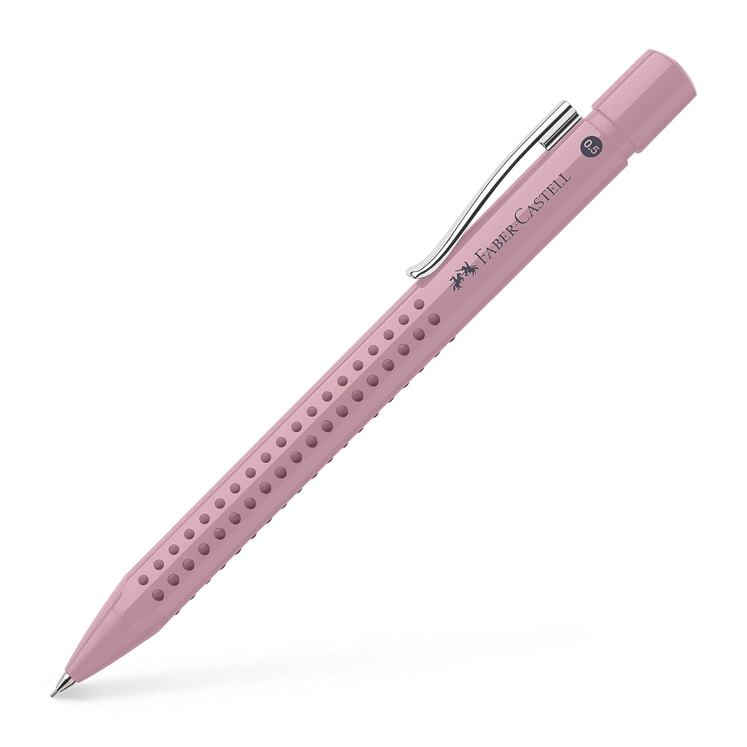 Faber-Castell Versatil Kurşun Kalem, Grip 2010, Kalınlık 0,5 mm, Pembe Gölge, 1 Adet