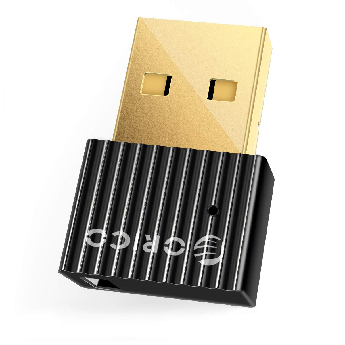 ORICO AUELEK Bluetooth Adaptör USB 5.0, Mini Kablosuz Dongle Desteği PC Laptop Windows 10/8/7 Sistem Bluetooth Kulaklık, Klavye, Fare, Hoparlör, Xbox Oyun Kontrolörü için Siyah (Gereken Sürücü)