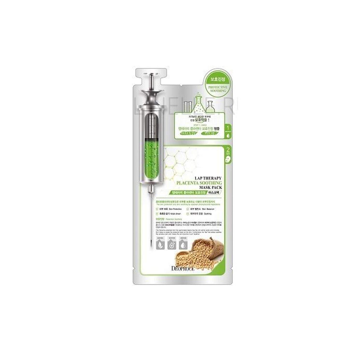 Deoproce Nemlendirici, Besleyici ve Cilt Stresi Karşıtı Plasenta Özlü Yüz Maskesi