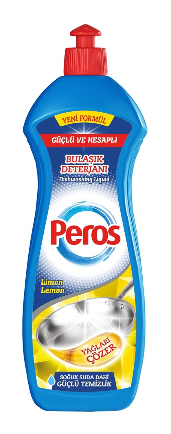 Peros Elde Yıkama Bulaşık Deterjanı Limon 675 ml
