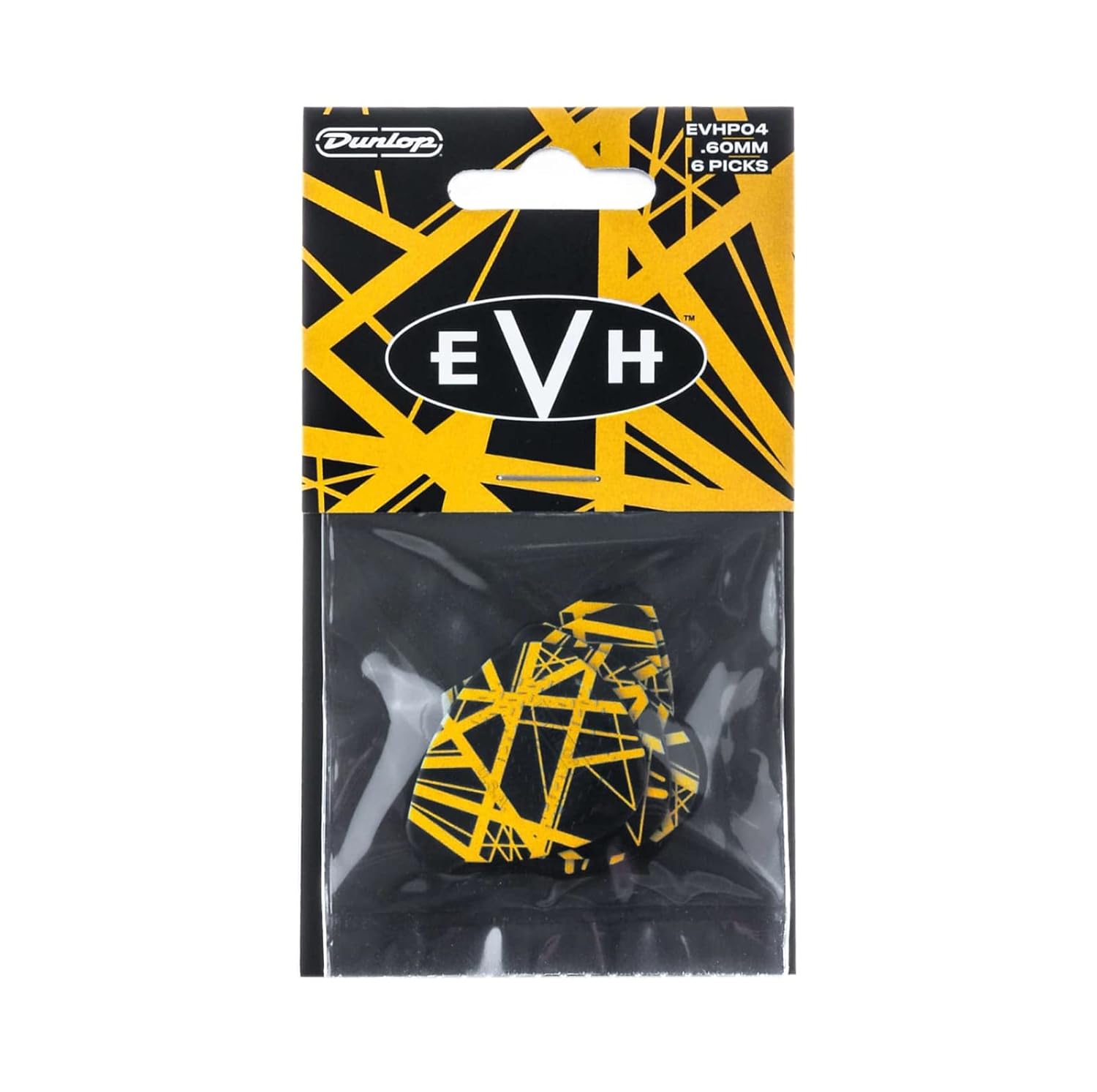 JIM DUNLOP EVH VHII Gitar Pençeleri, 6'lı Paket
