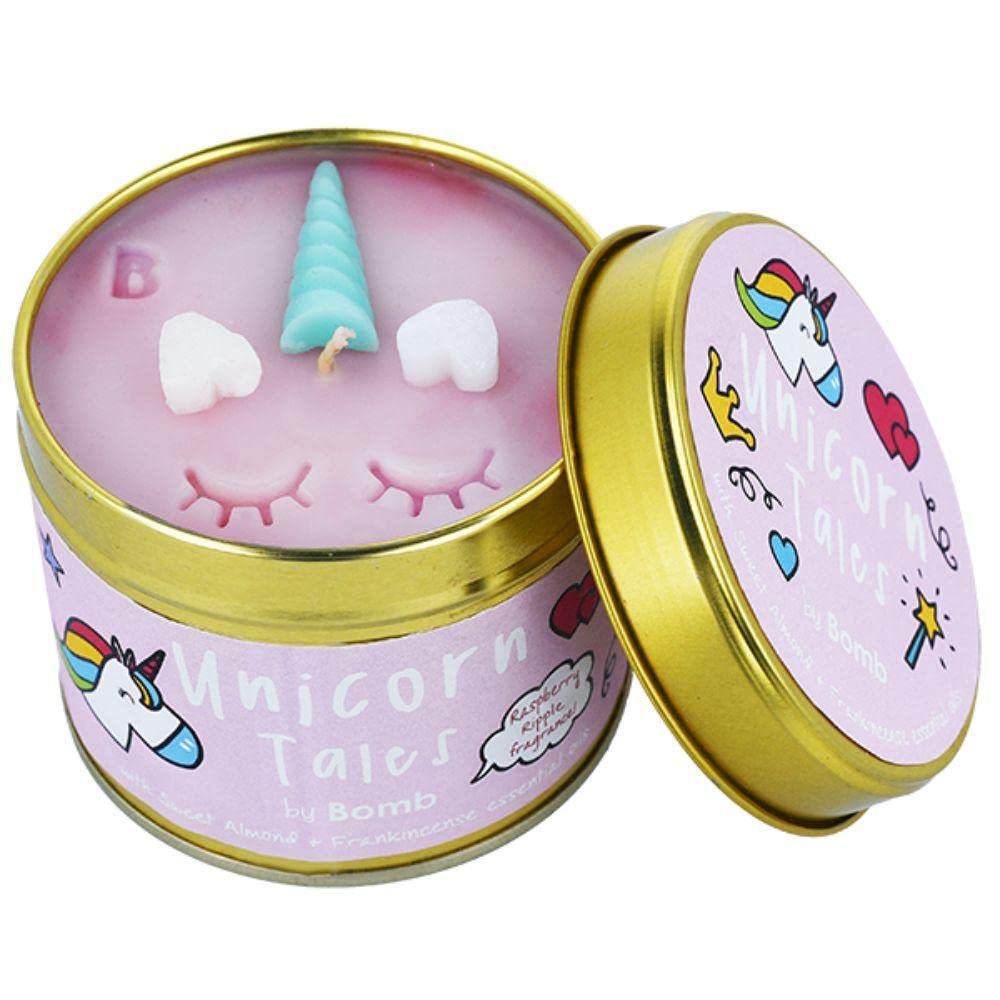 Bomb Cosmetics Unicorn Tales Teneke Mum 1 Paket (1 x 1 Adet)