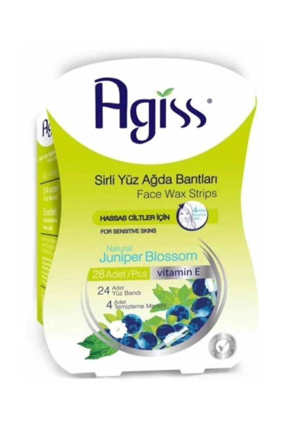 Agiss Sir Yüz Ağda Bandı Hassas 28 Adet